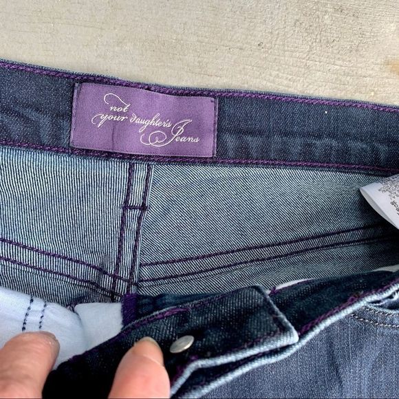 *SALE* EUC NYDJ Dark Wash Stretch Jeans NICE! - Picture 4 of 11